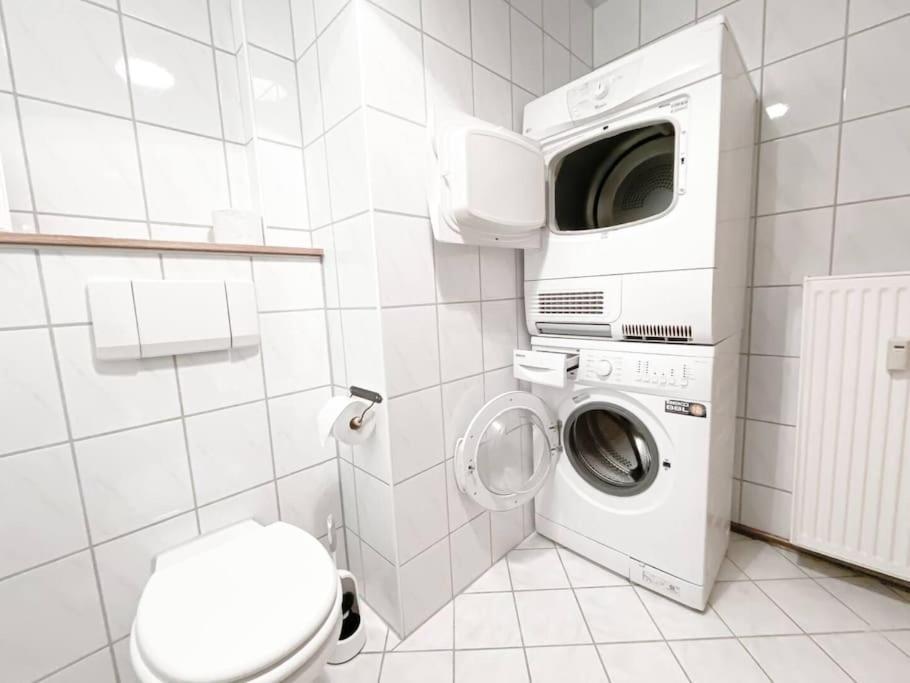 Schoene Ferienwohnung Mit Blick Ueber Stadtwald Leipzig Eksteriør billede